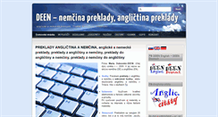 Desktop Screenshot of deen.sk